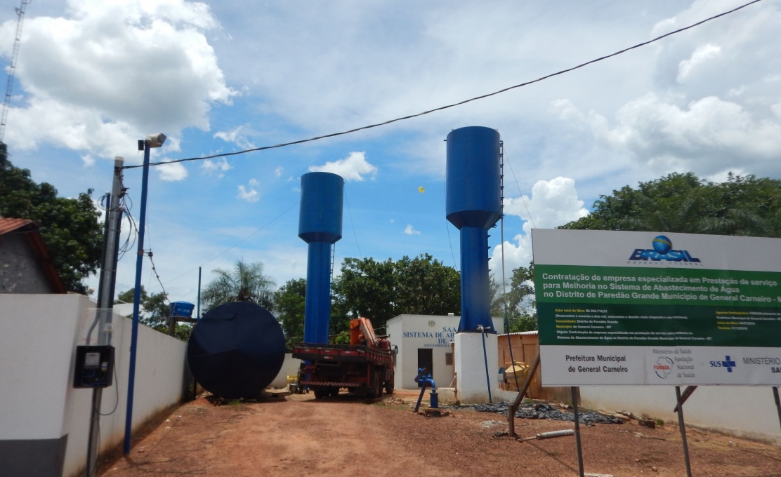 Funasa Libera 2ª Parcela De Convênio Para Melhoria No Sistema De Abastecimento De água No Distrito De Paredão Grande